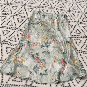 Audrey 3+1 Pastel Floral A-Line Skirt